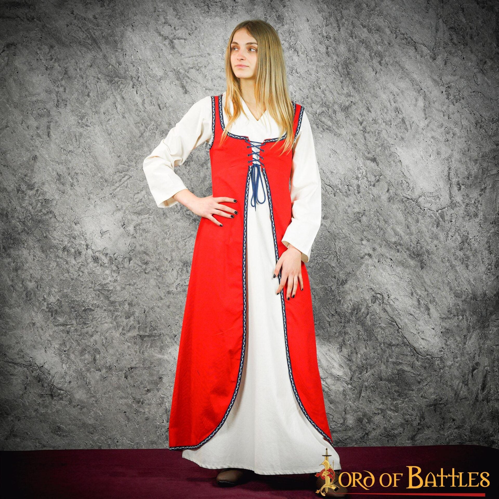 Corpiño medieval de algodón Brial para mujer - imagen 16