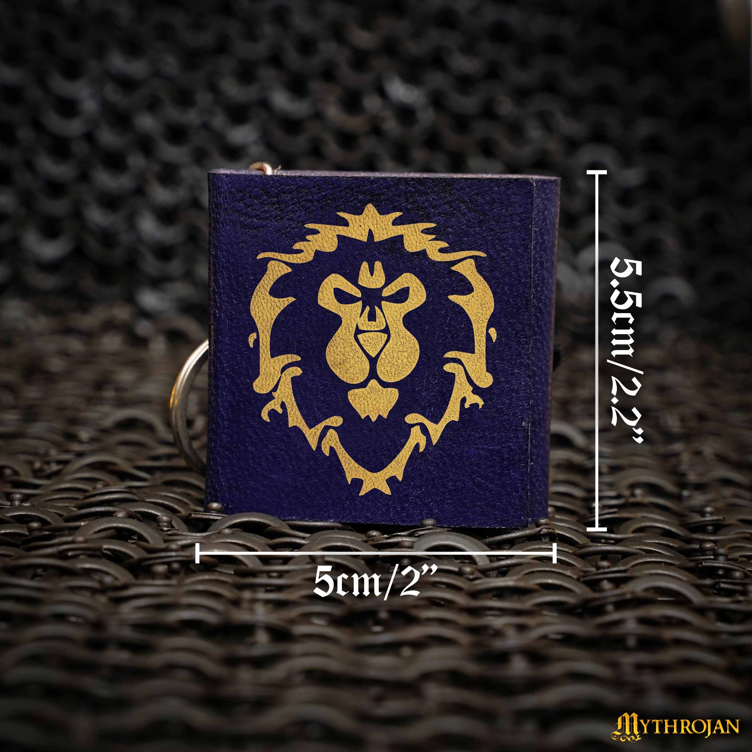 Mini cuaderno de cuero con llavero - World of Warcraft (Alianza u Horda) - imagen 11