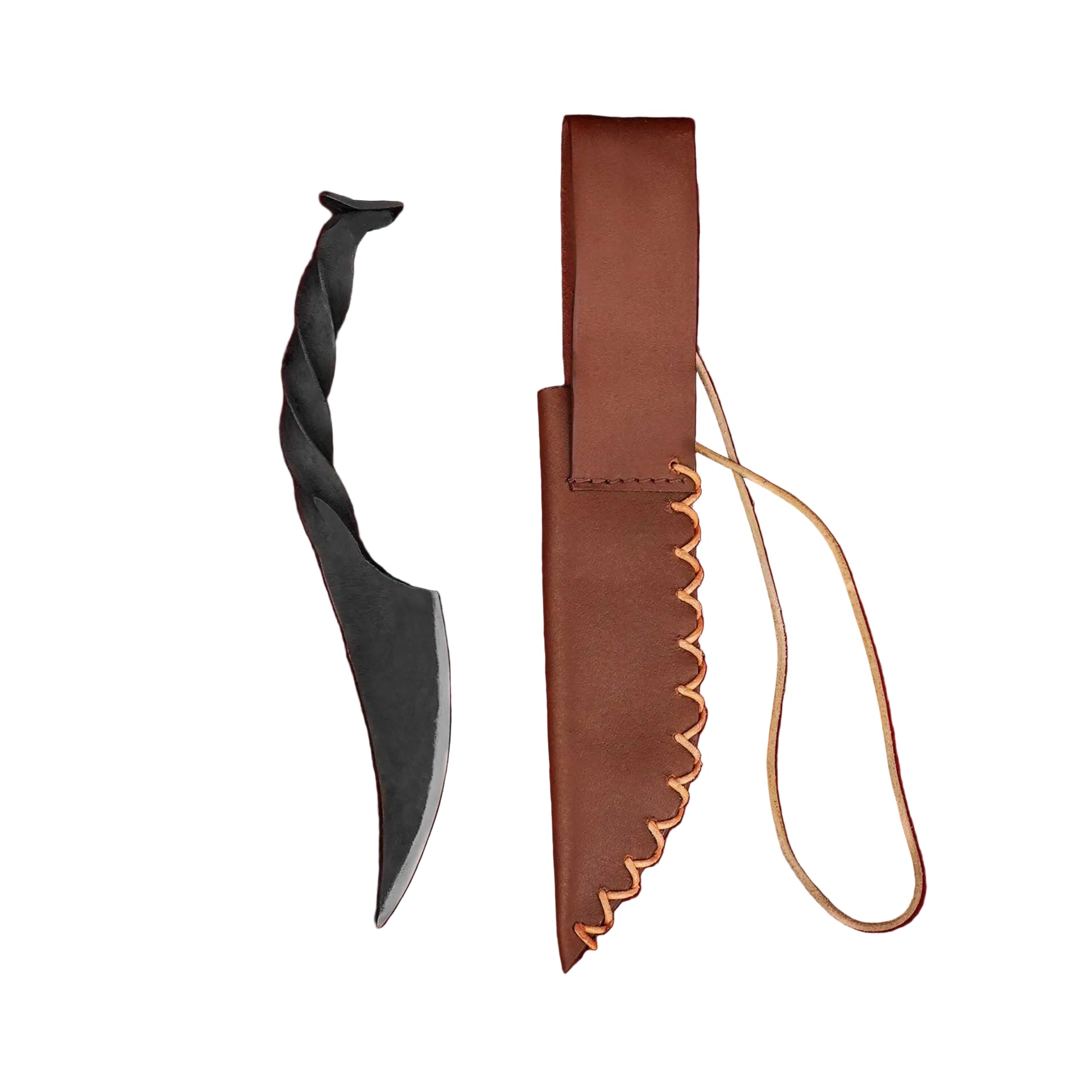 Imagen única de: Cuchillo Mythrojan Twisted Railroad Spike con Vaina