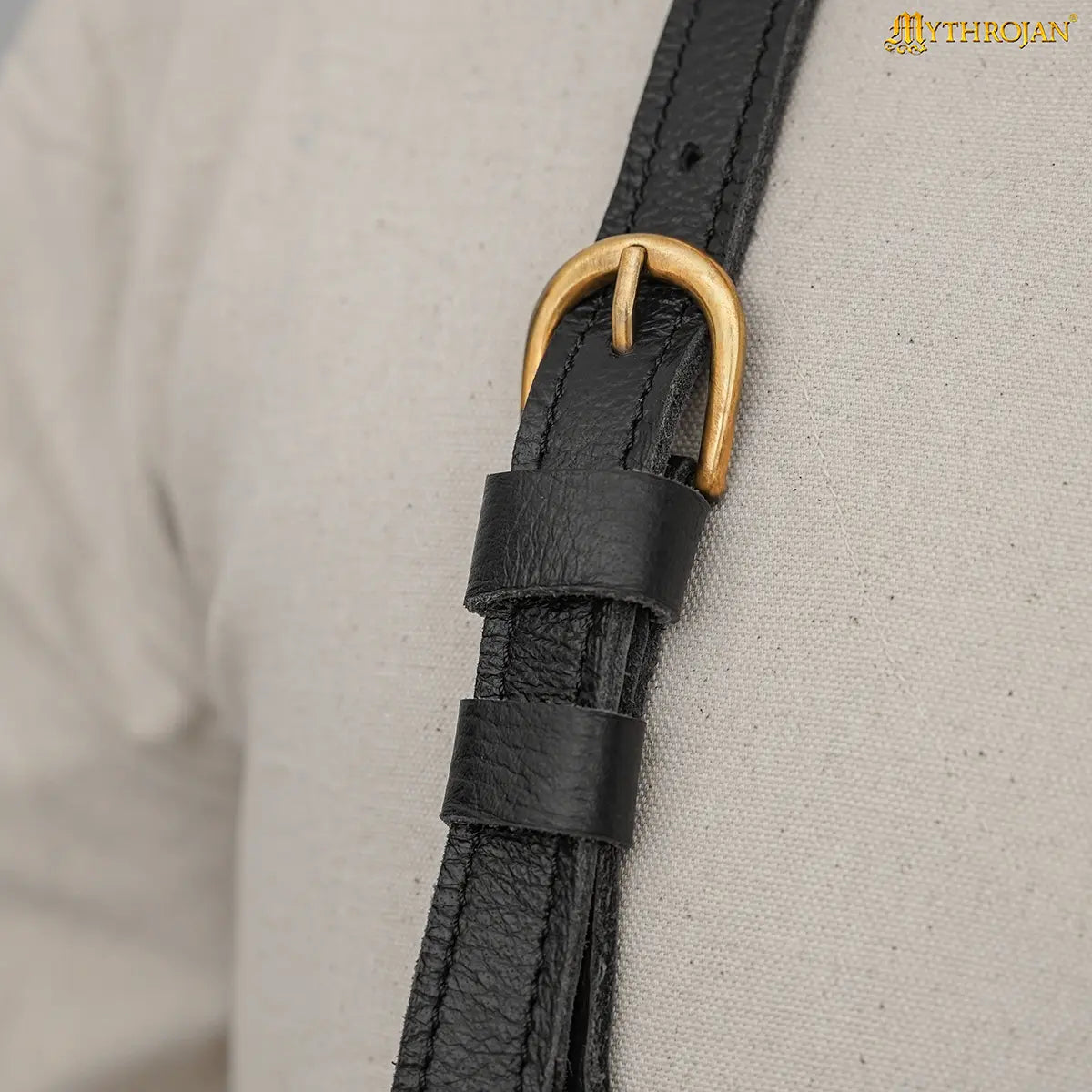 Bolsa mensajera medieval de cuero Mythrojan - imagen 9