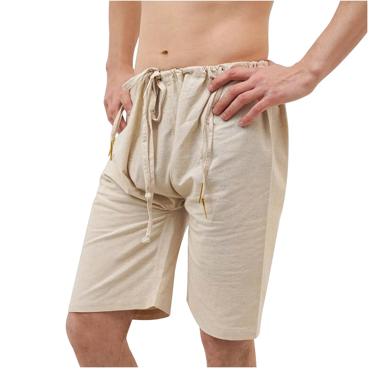 Calzones medievales de lino — Ropa interior histórica para hombre