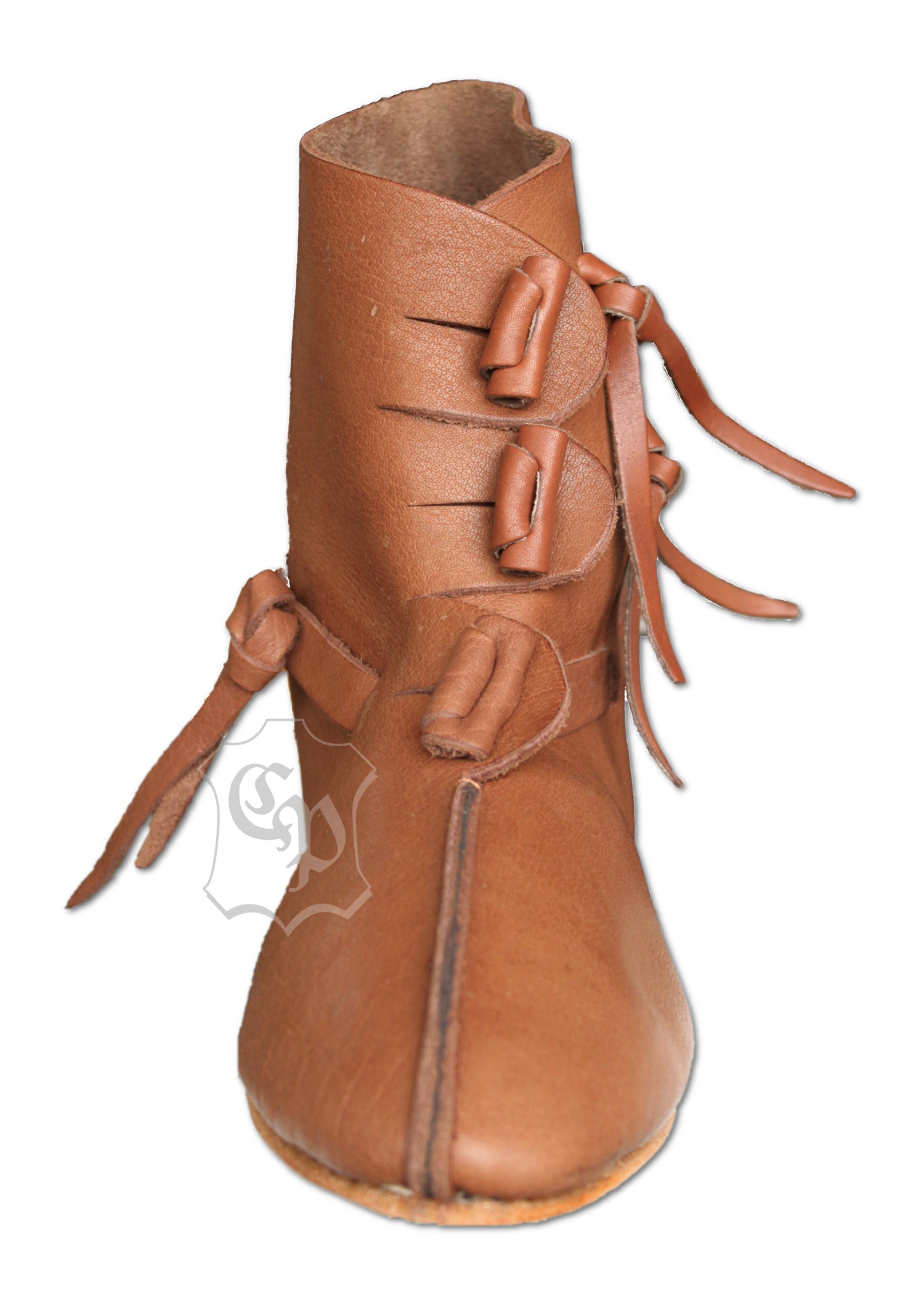 Imagen única de: Botines Cosidos Reversibles Con Cierre De Palanca