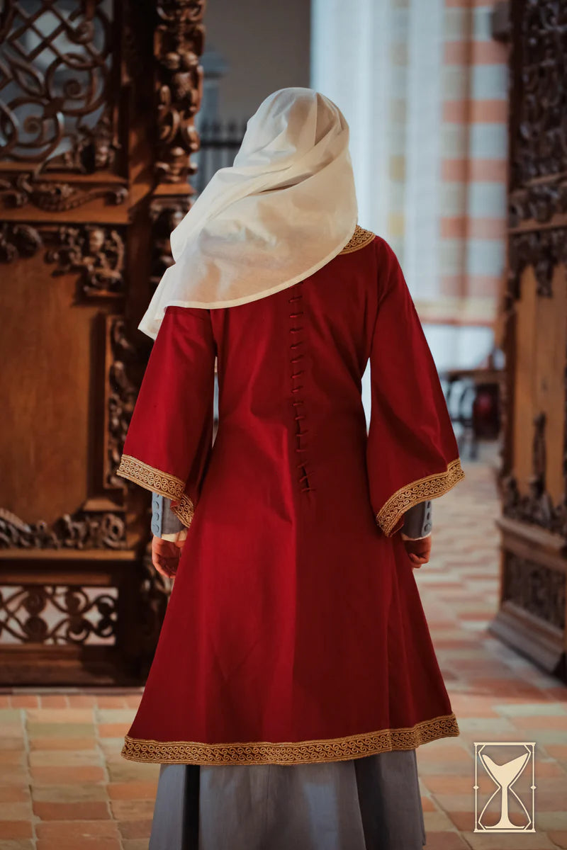 Túnica Medieval Matilde Algodón y Lino