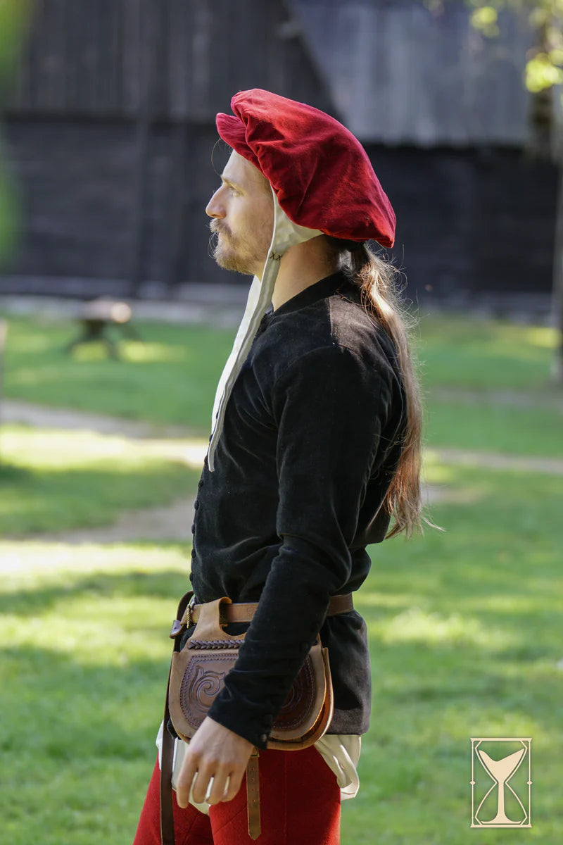 Chaqueta Medieval de Terciopelo Bonifacio Verde o Negra