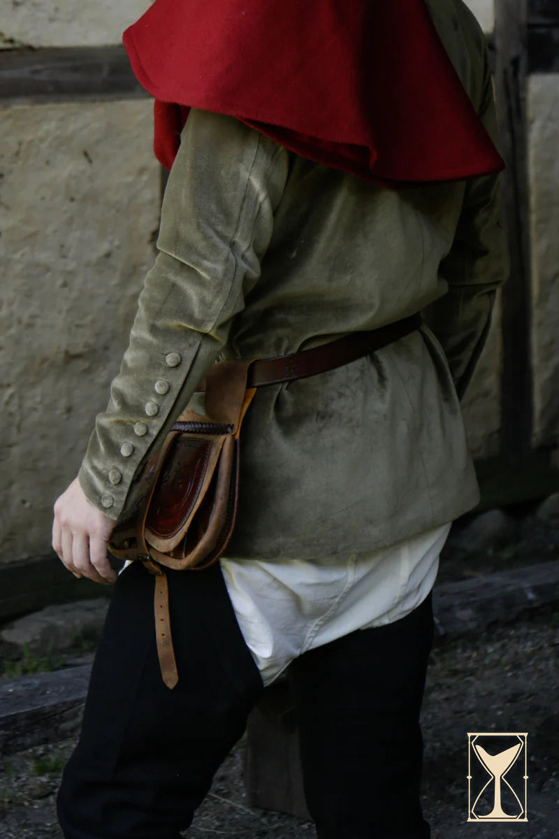 Chaqueta Medieval de Terciopelo Bonifacio Verde o Negra