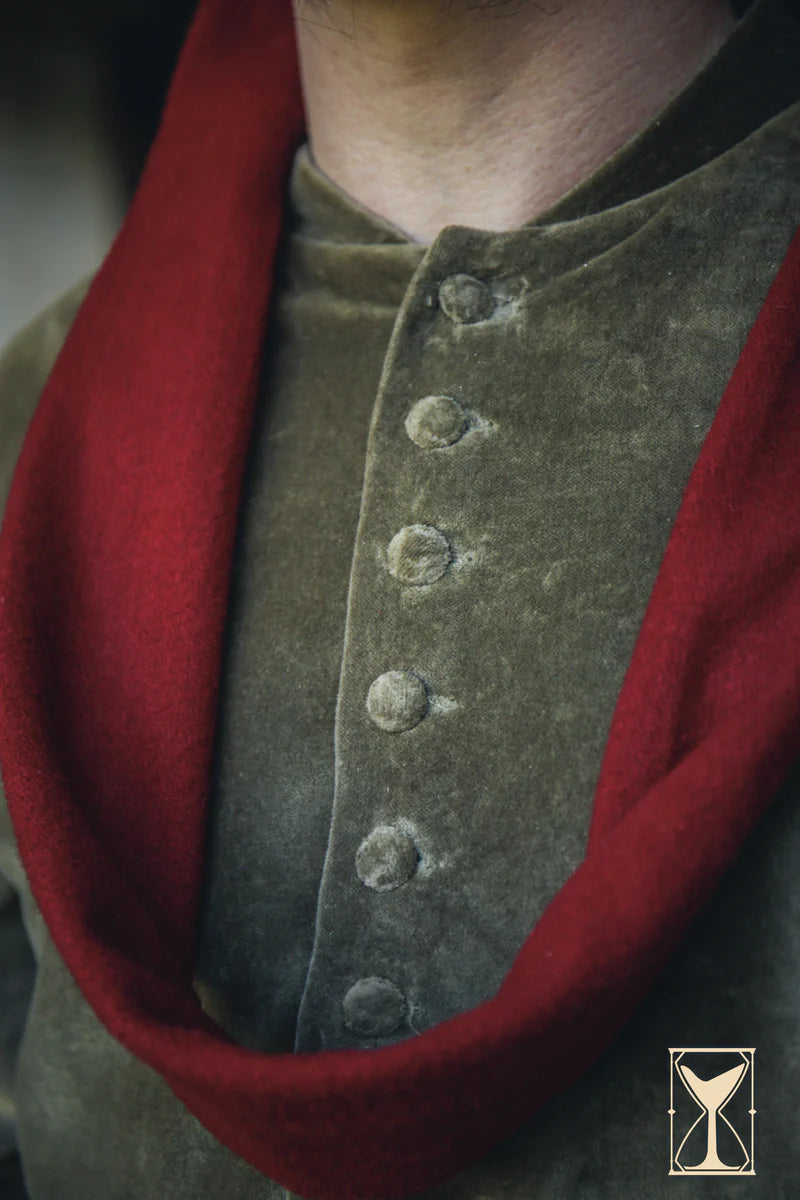 Chaqueta Medieval de Terciopelo Bonifacio Verde o Negra