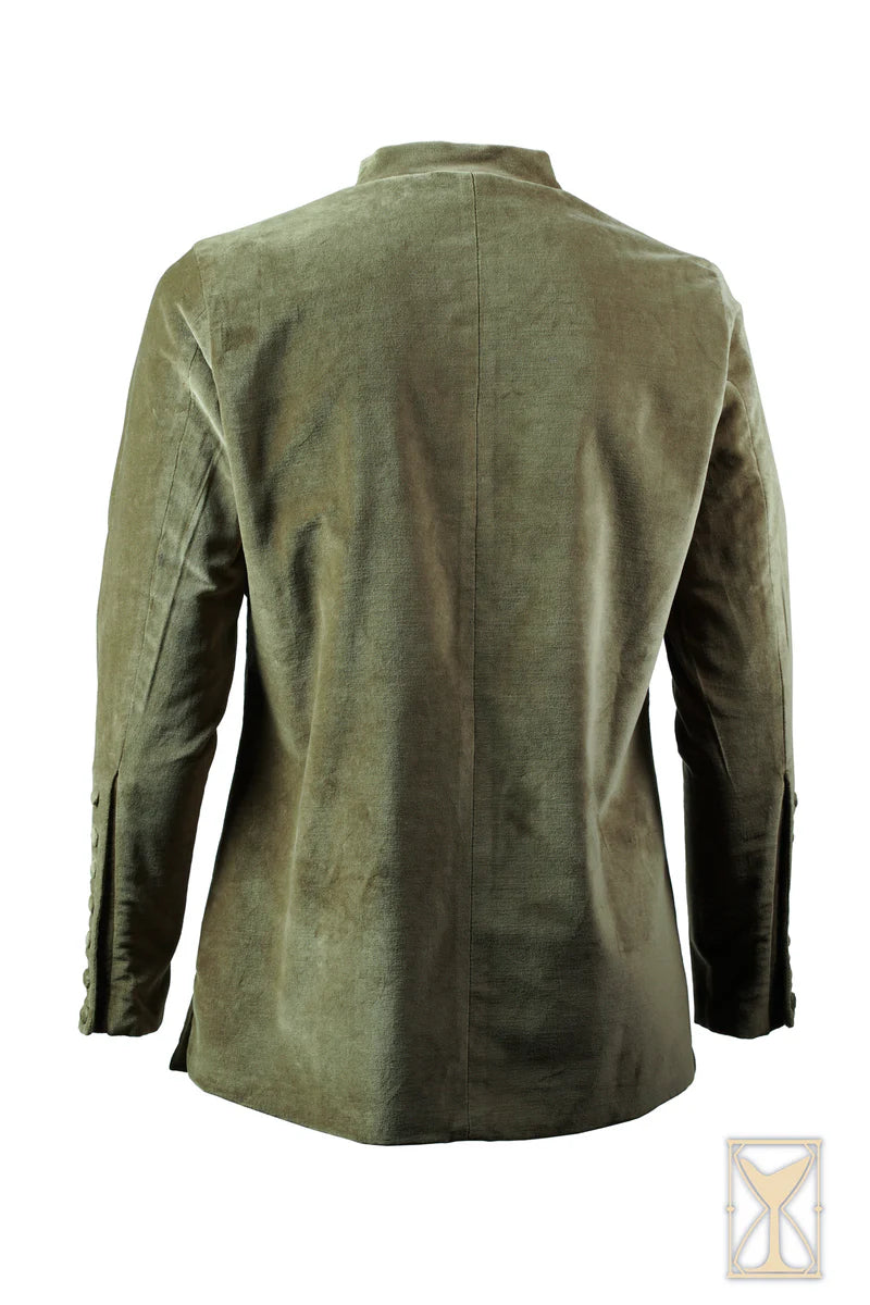 Chaqueta Medieval de Terciopelo Bonifacio Verde o Negra