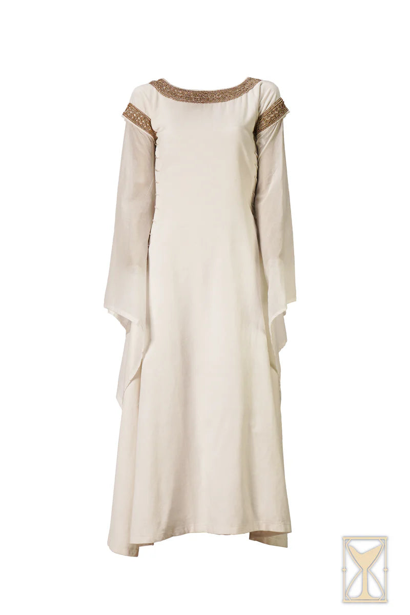 Vestido Medieval de Terciopelo Bliaut Noble