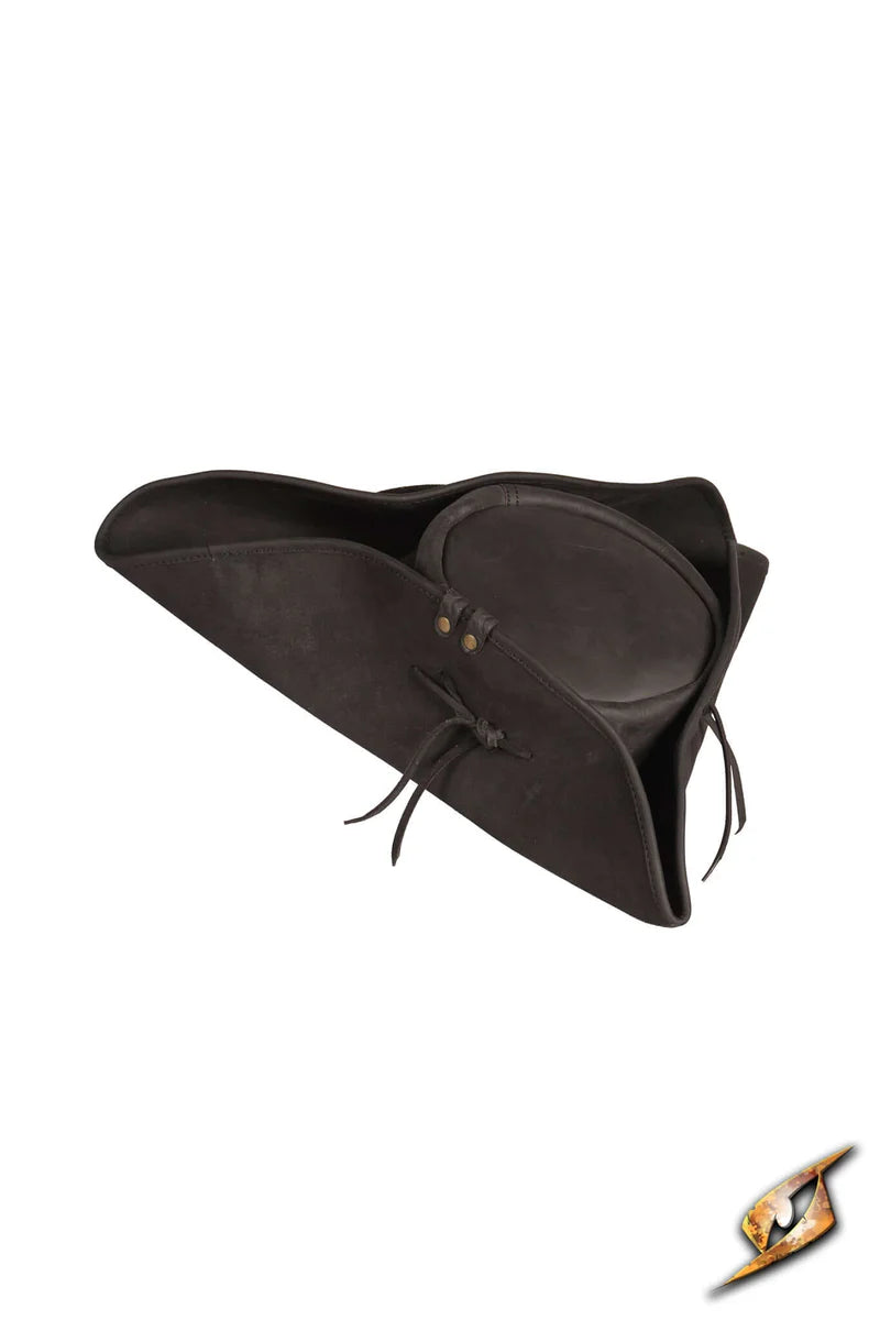Sombrero Pirata Tricornio de Cuero