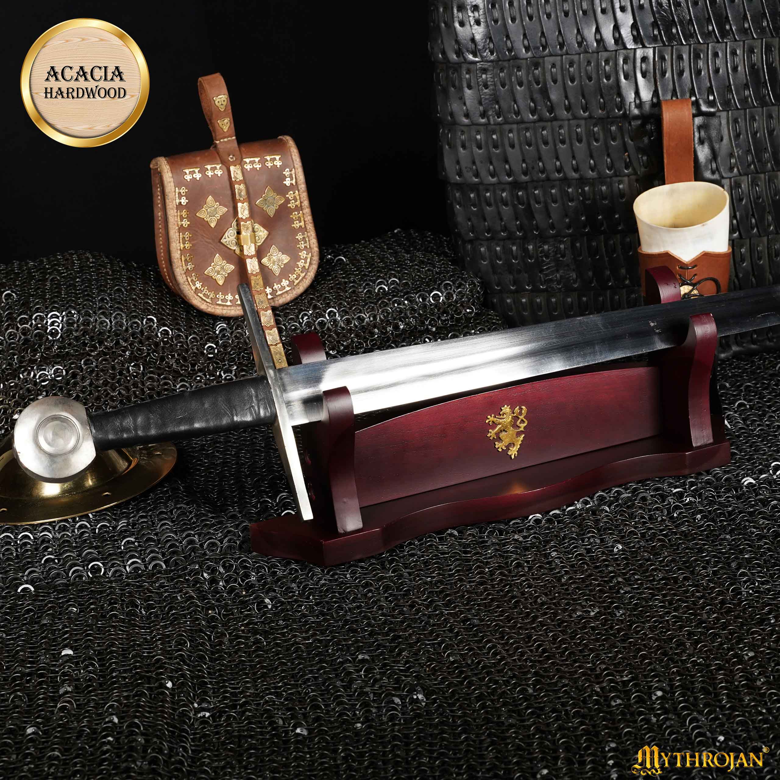 Soporte de madera maciza para espada (un nivel) - imagen 16