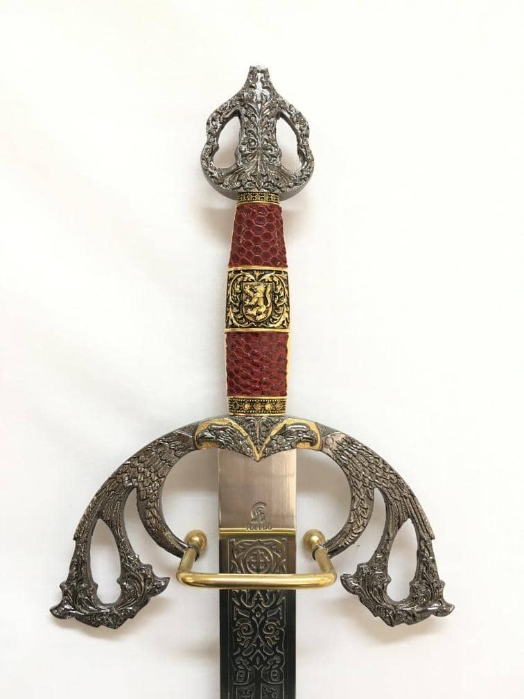 Imagen única de: Espada Tizona del Cid Decorada – Recreación histórica
