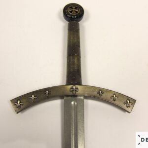 Imagen única de: Espada Templaria De Hugo De Payens Con Vaina Réplica 4188L