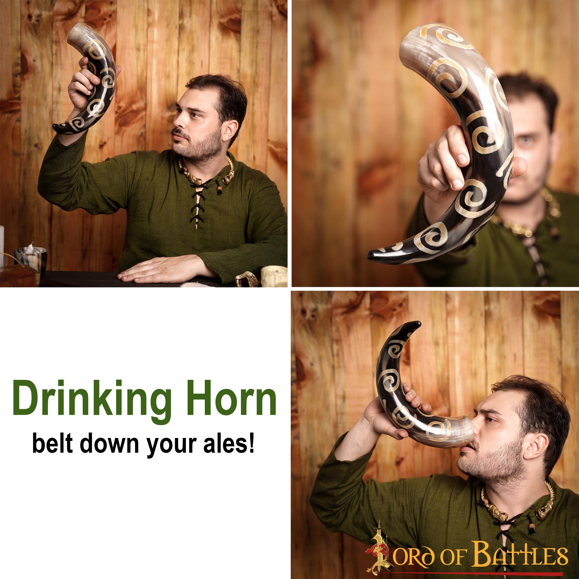 Cuerno vikingo de buey ml - imagen 11