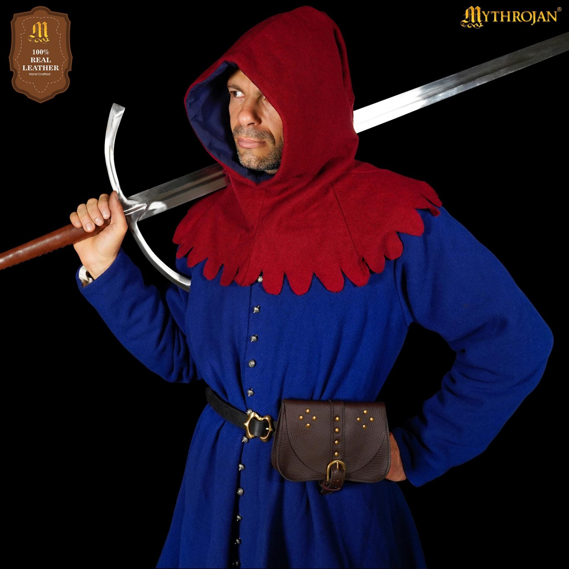 Bolsa de cadera Mythrojan en cuero - imagen 8