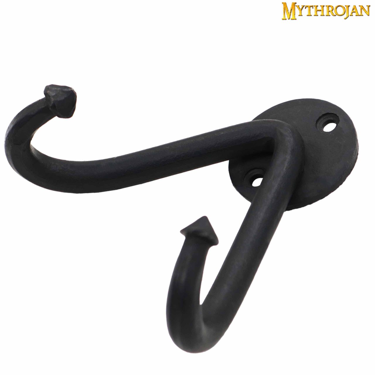 Imagen única de: Soporte de Pared para Espada Pesada Mythrojan en Acabado Negro Forjado : Soporte de Pared para Espada Universal