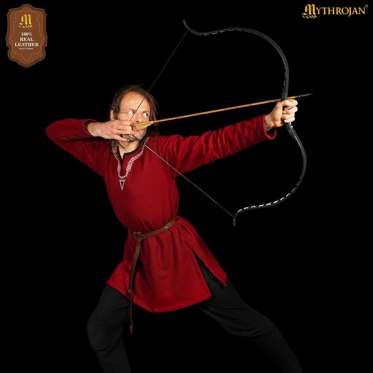 Cinturón vikingo Mythrojan con decoración, ajustable - imagen 6