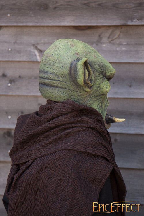 Imagen única de: Máscara Orco Colmillo Látex