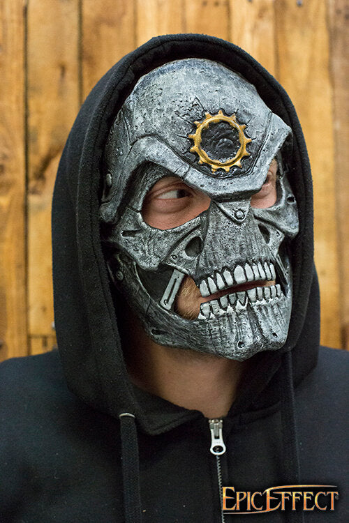 Imagen única de: Máscara De Trofeo De Calavera De Metal - Talla Única