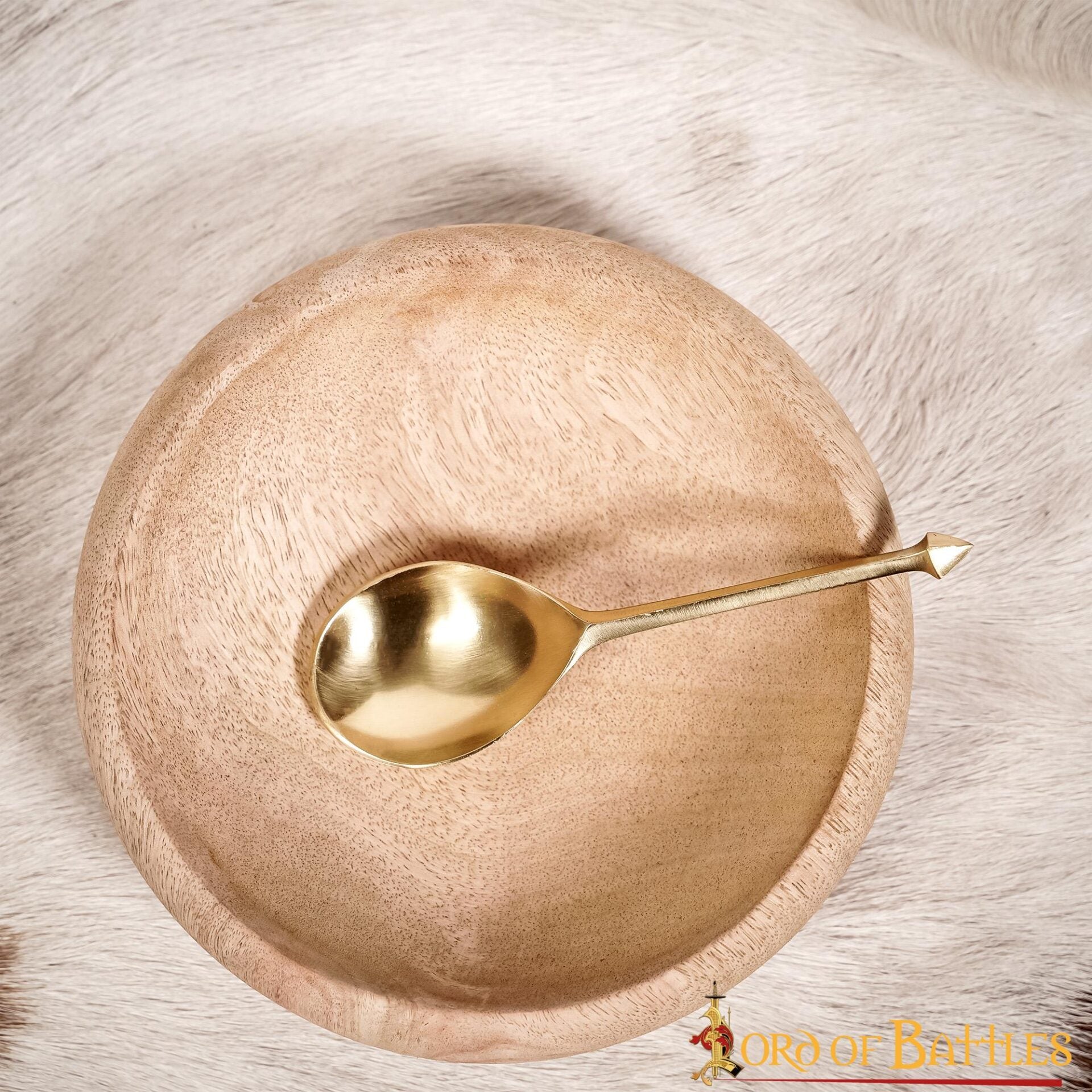 Imagen única de: Set de 2 cucharas romanas en latón macizo, 14,2 cm - imagen 7