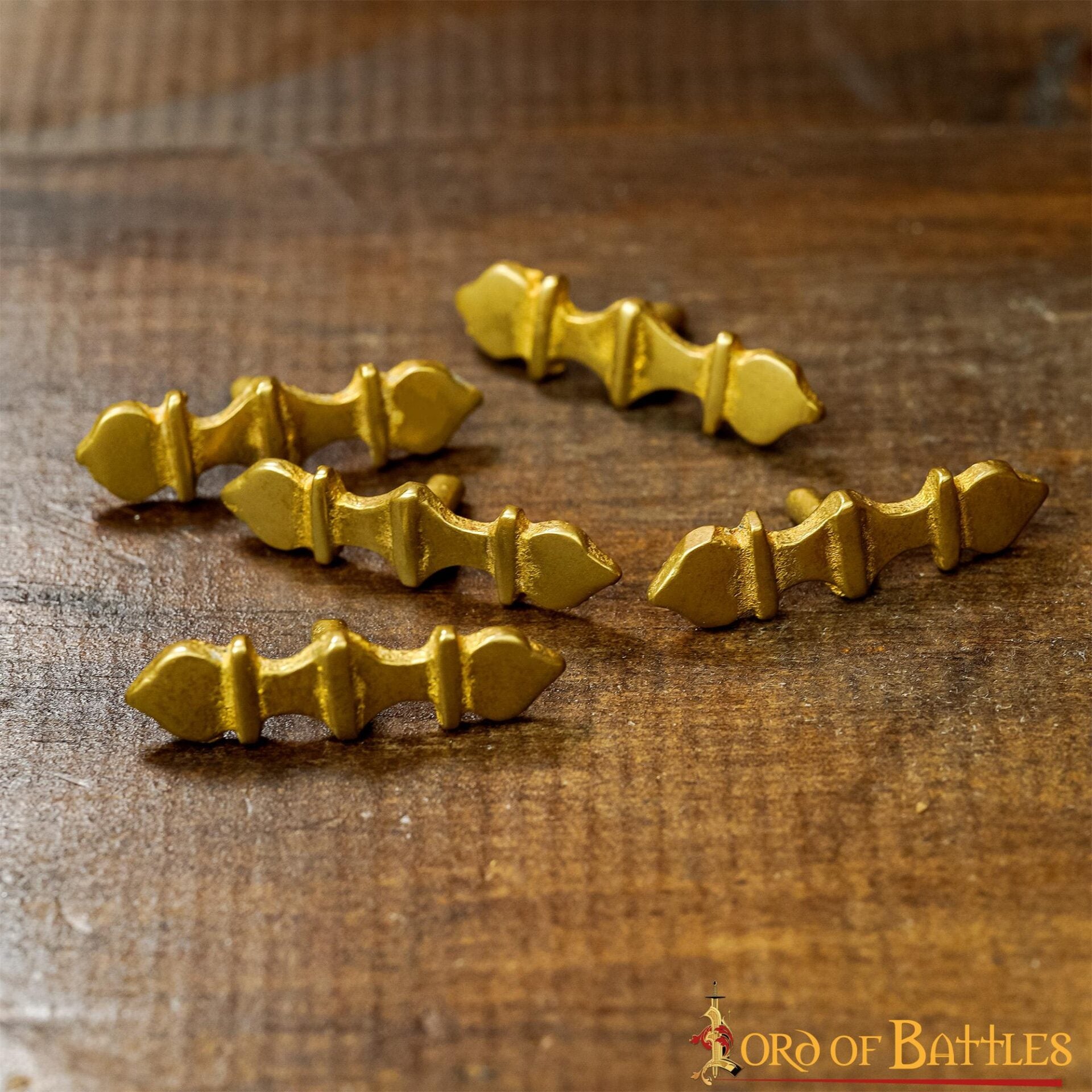 Imagen única de: Soportes para cinturón en latón macizo - Pack de 5 - imagen 7