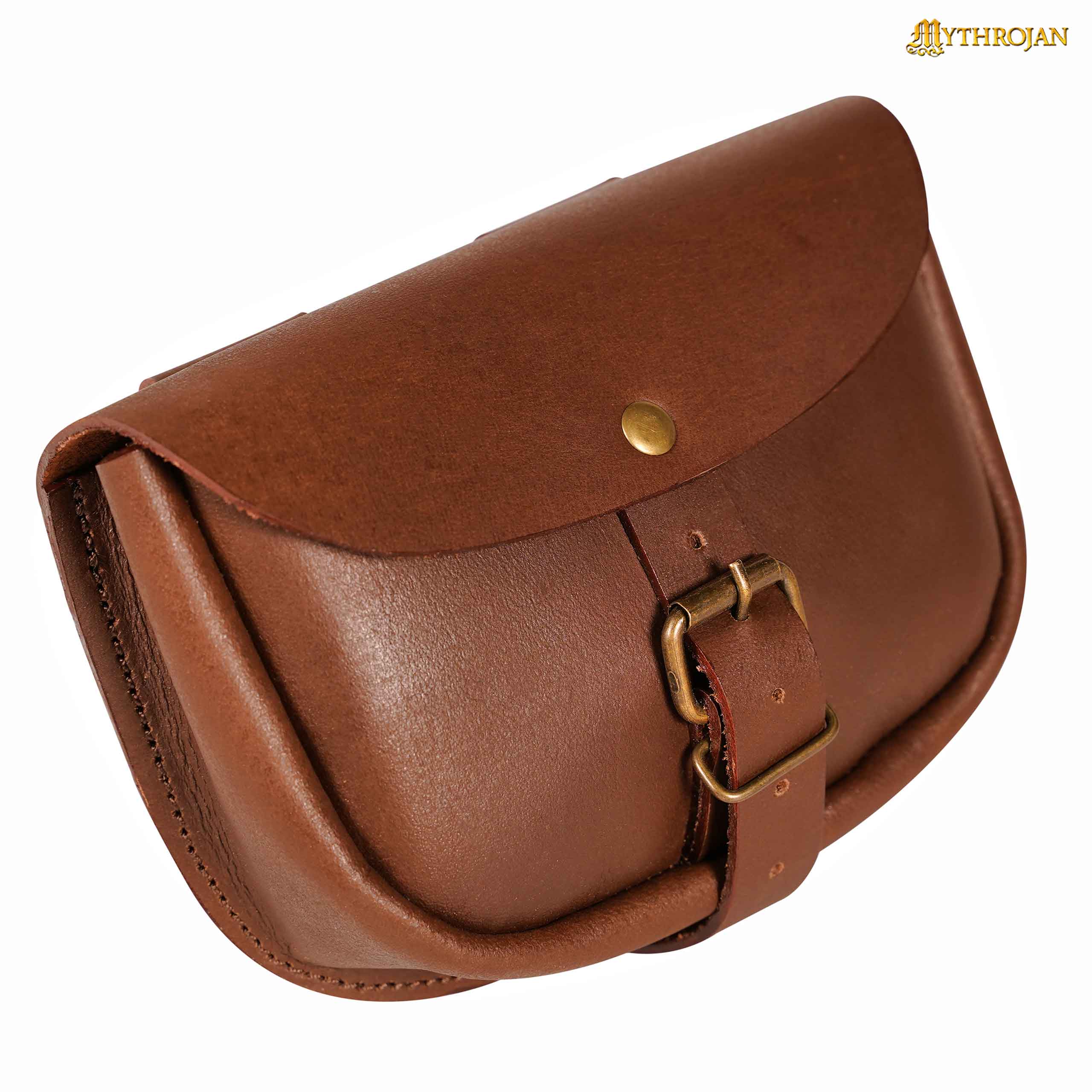 Bolsa de cinturón medieval de cuero para LARP, SCA y Renacimiento - imagen 15