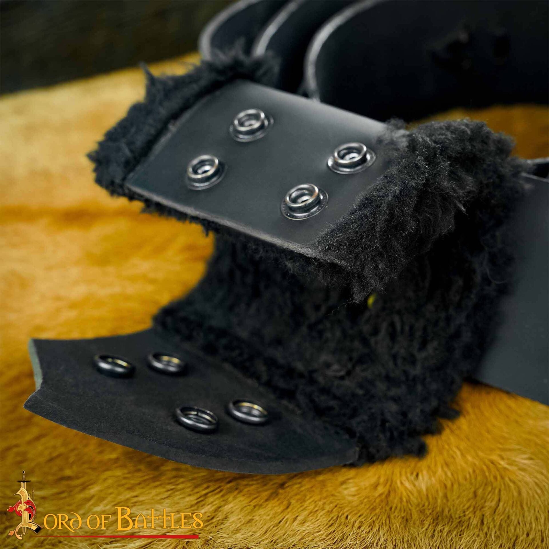 Bandolera medieval de cuero genuino para espada - imagen 20
