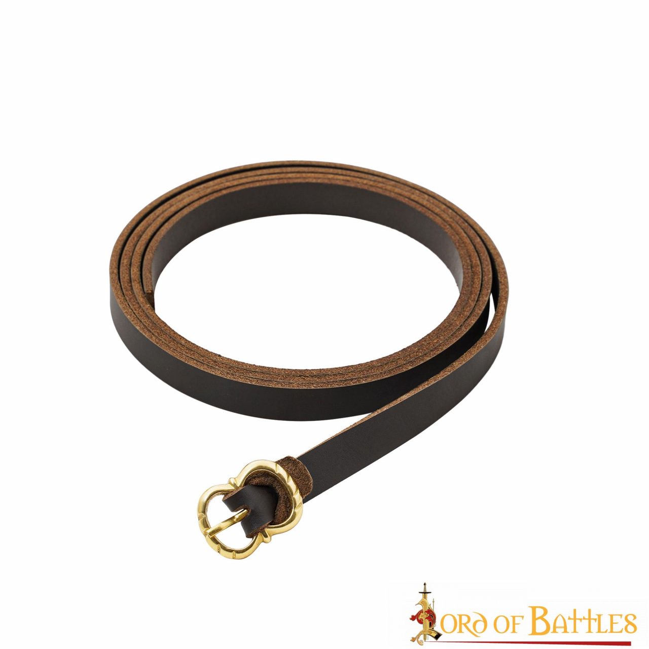 Imagen única de: Cinturón de Cuero Liso para Reenactments Larp