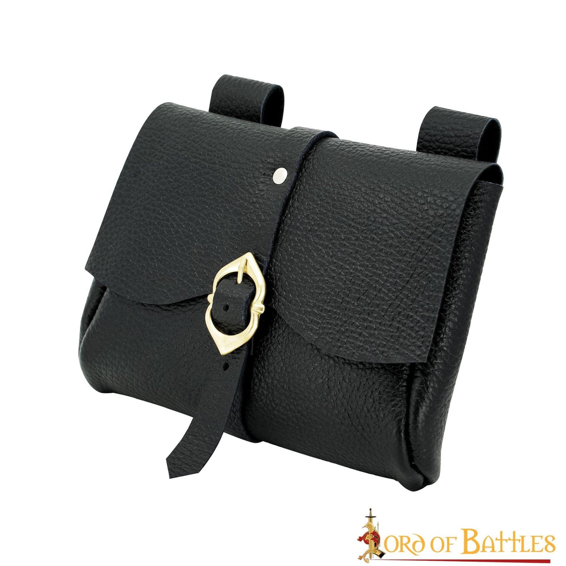 Bolsa medieval de cuero para cinturón - imagen 16