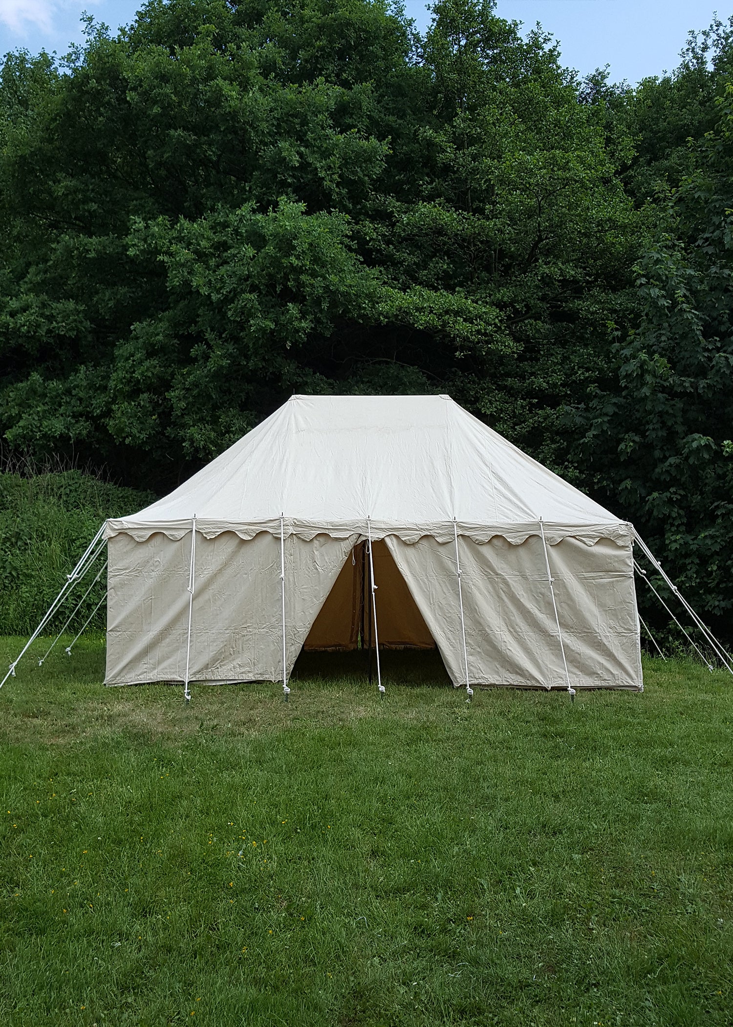 Imagen única de: Tienda De Campaña Para Caballeros Markward, 5 X 8 M, 425 G/m², Natural