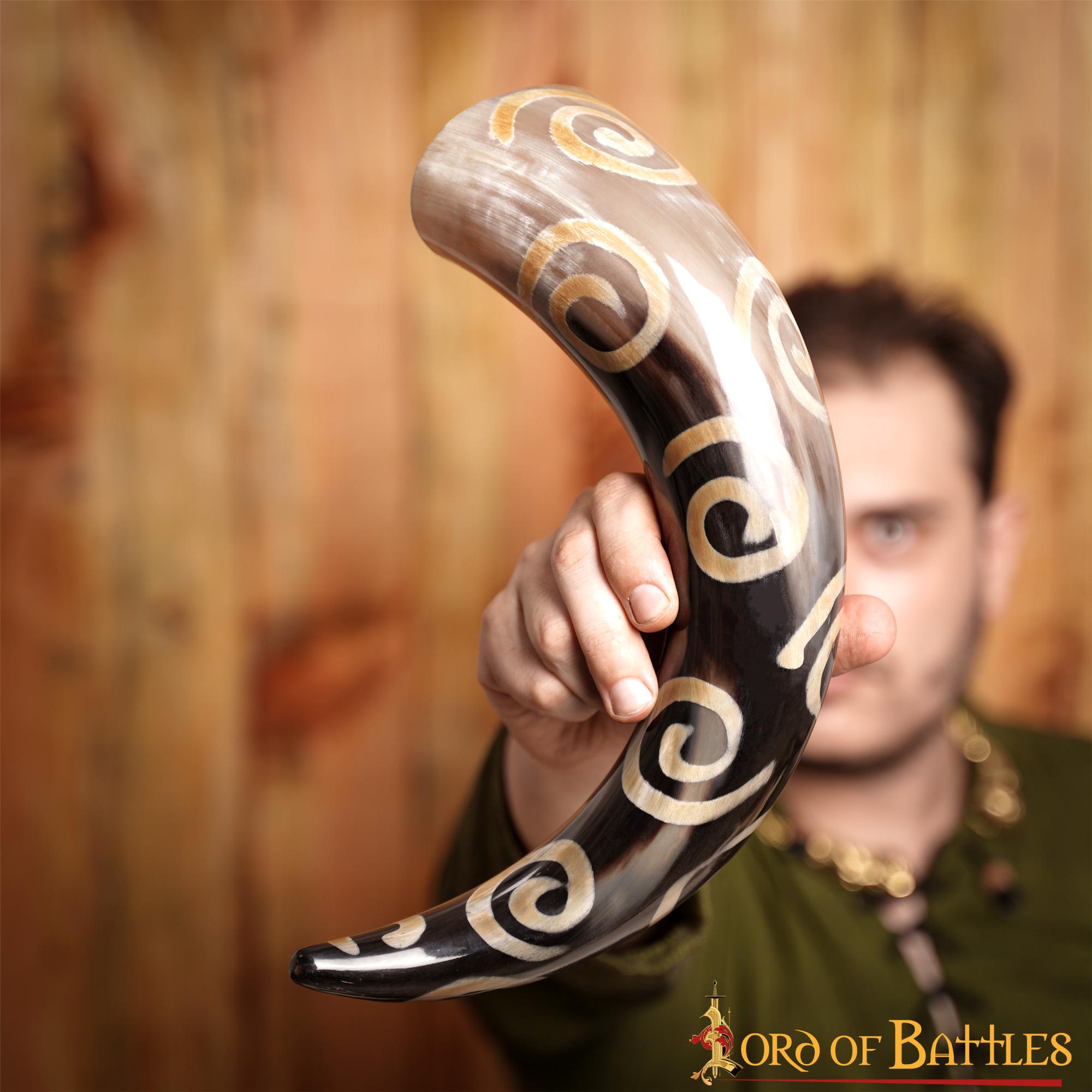 Cuerno vikingo de buey ml - imagen 13