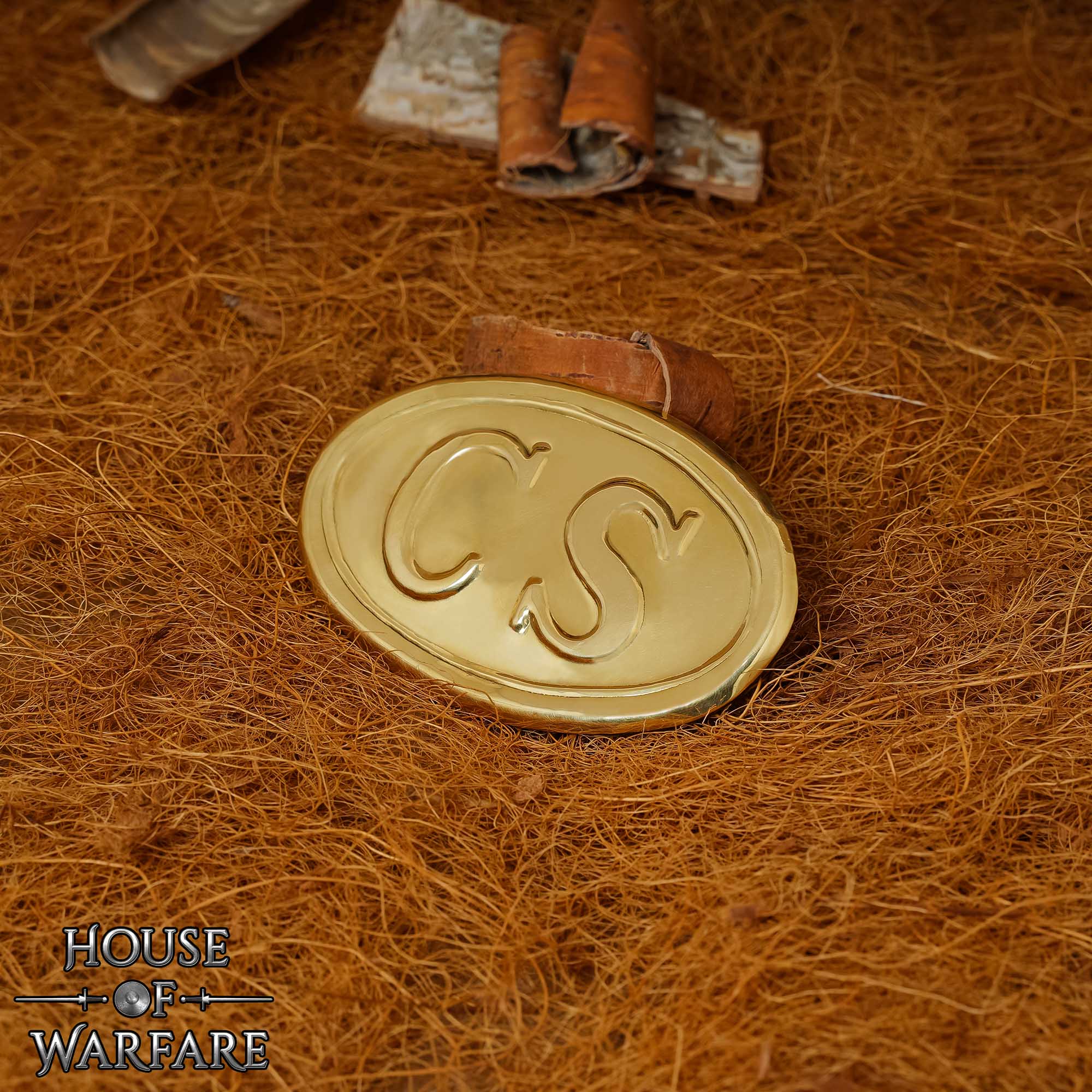 Imagen única de: Cs Hebilla Redonda de Latón