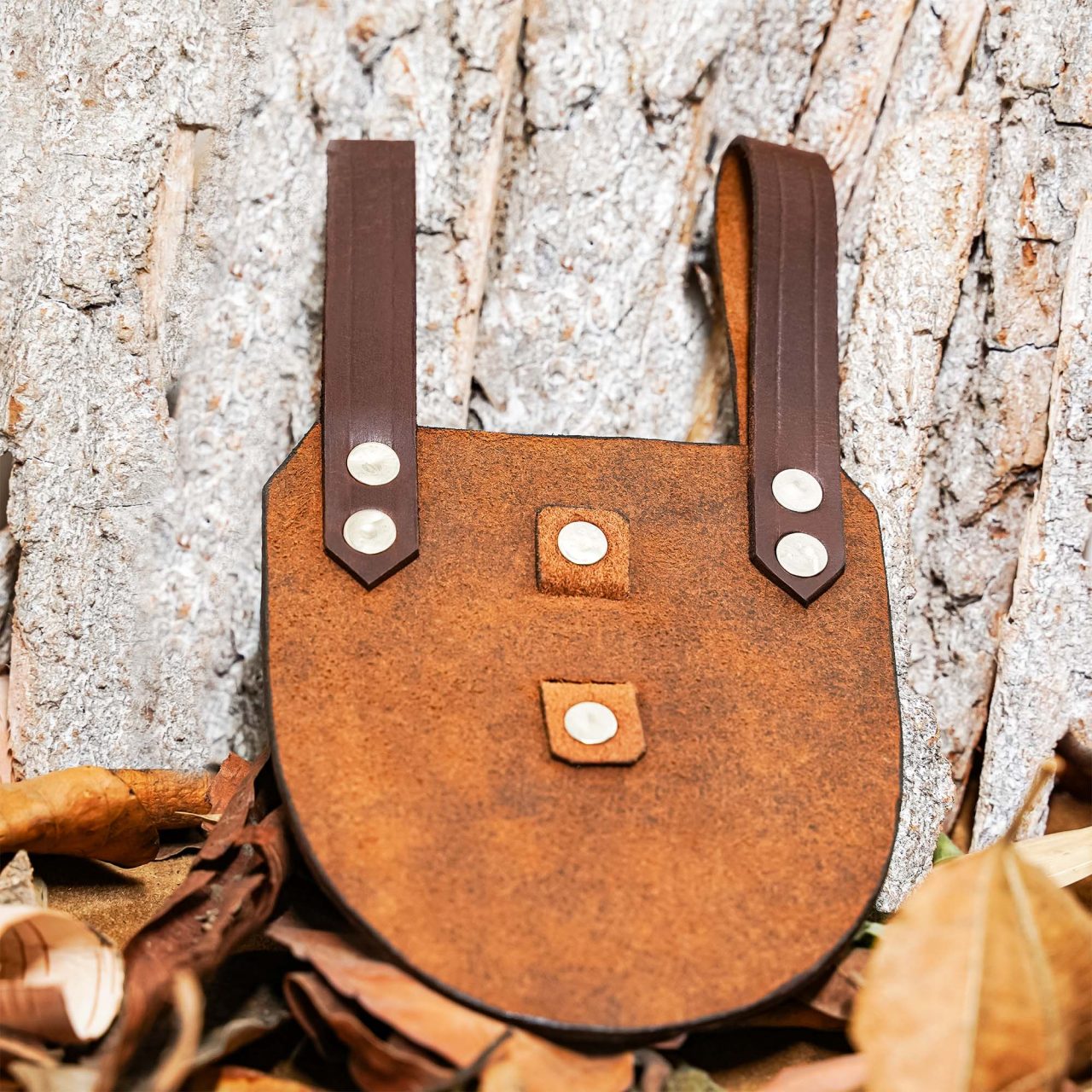 Soporte de cuero auténtico con anilla (frog) - imagen 12