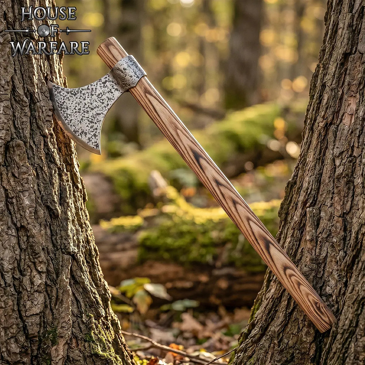 Hacha vikinga de hierro 23" Battle Ready - imagen 2