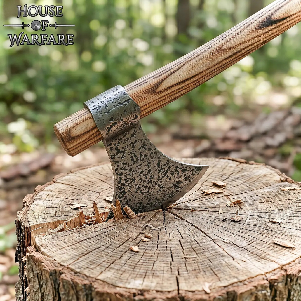 Hacha vikinga de hierro 23" Battle Ready - imagen 4