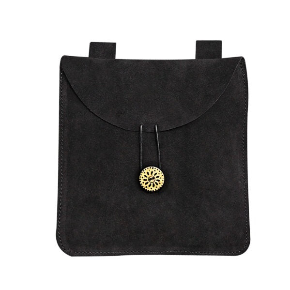 Imagen única de: Bolso grande de ante genuino
