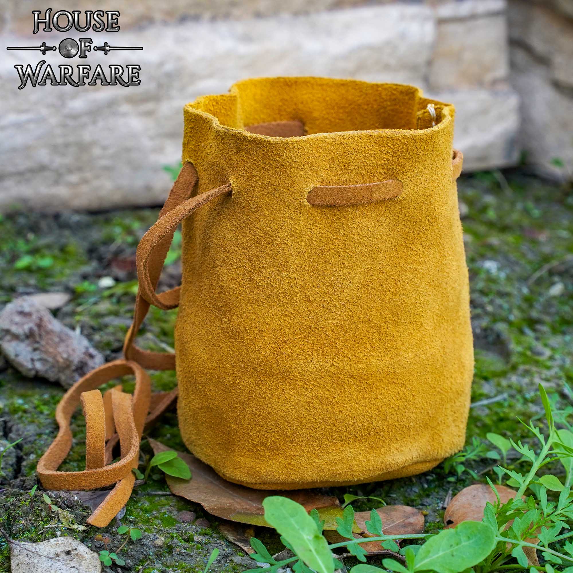 Bolsa nativa americana de gamuza, artesanal - imagen 8