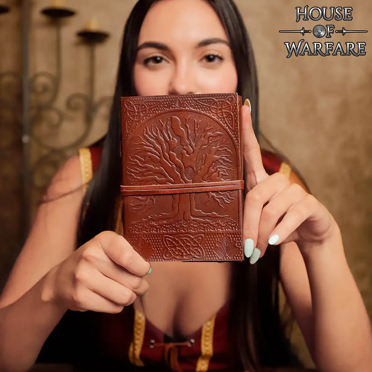 Cuaderno de cuero Árbol de la Vida