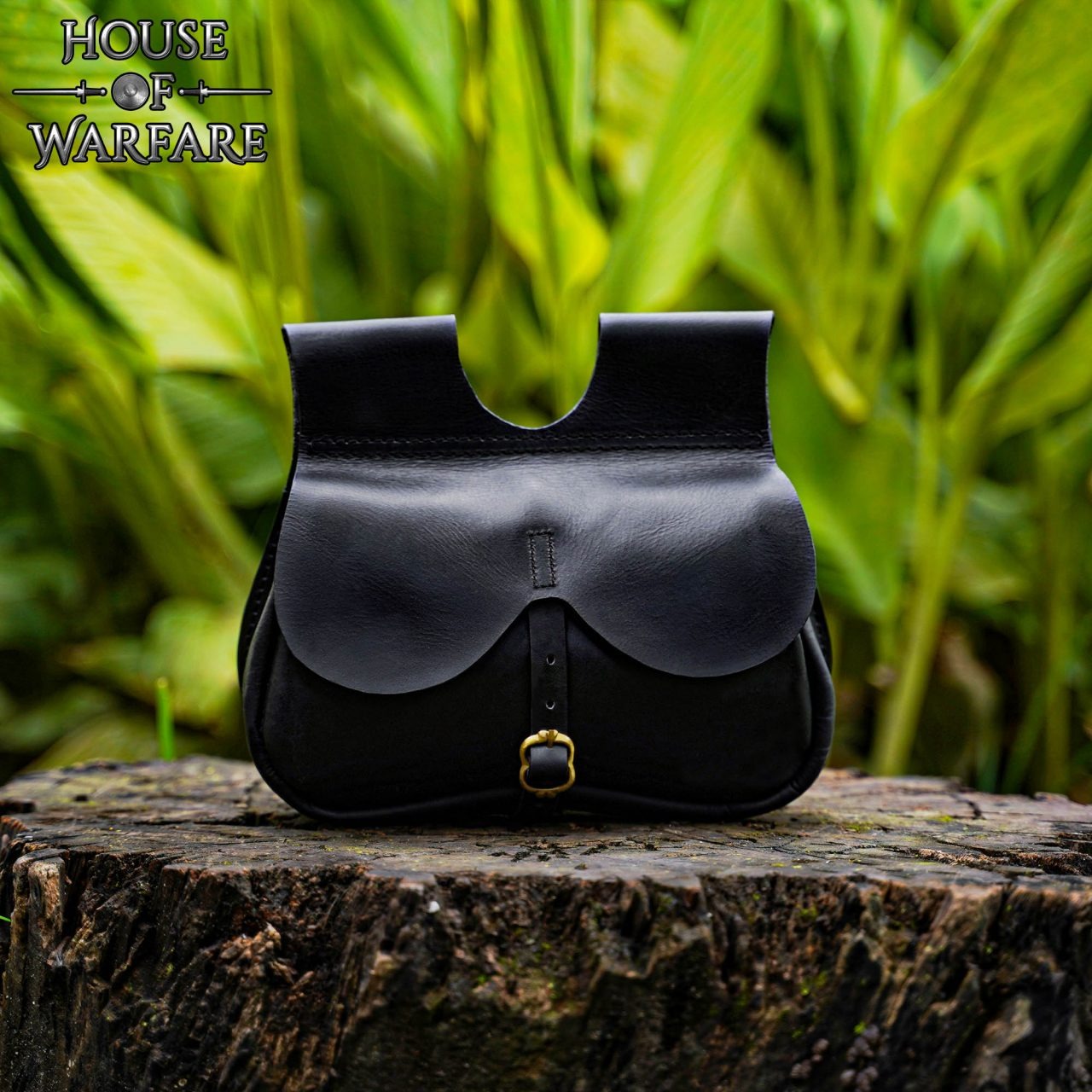 Imagen única de: Riñonera Medieval Tardía de Cuero Auténtico