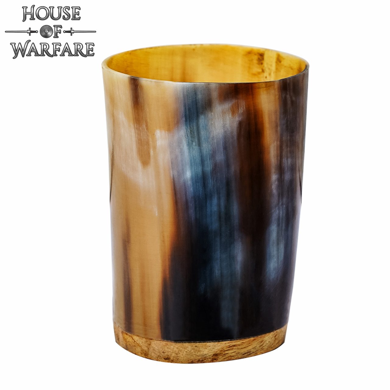 Imagen única de: Vaso Pequeño de Cuerno Hecho a Mano Vajilla de Cuerno Auténtico