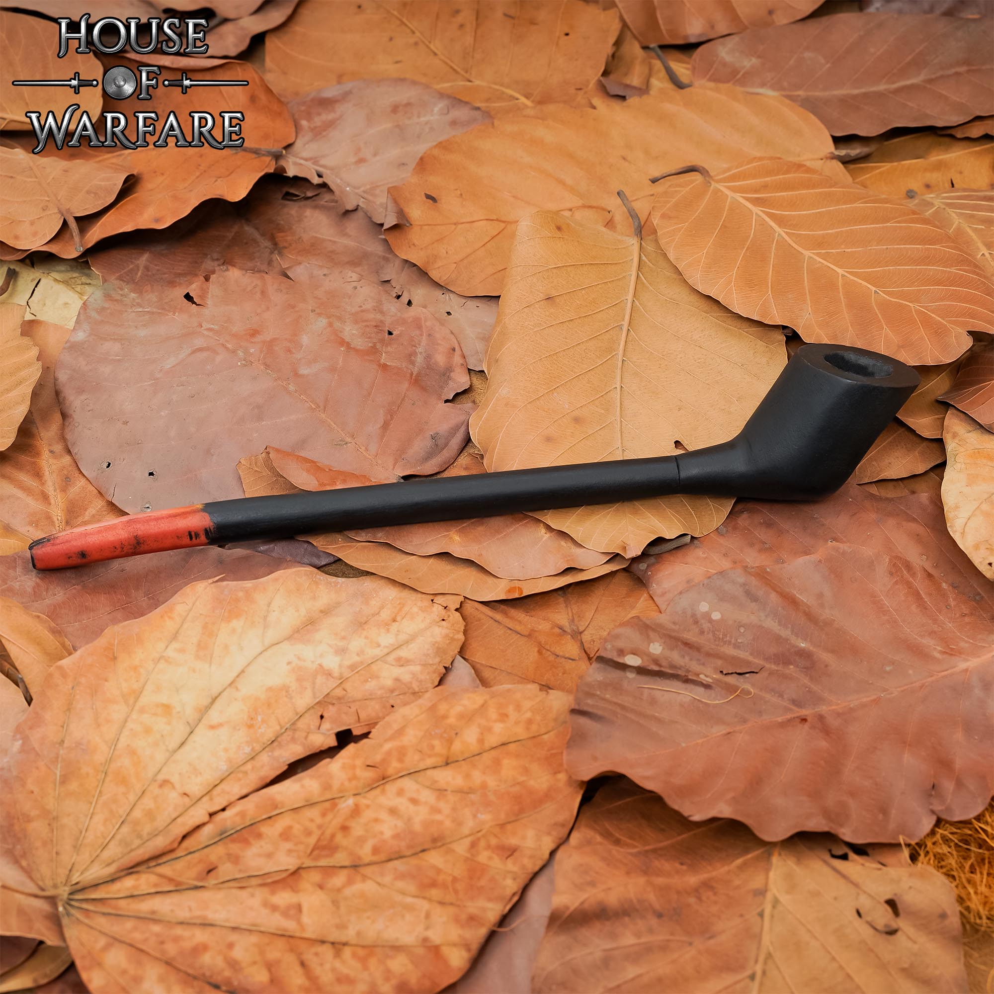 Pipa Churchwarden de madera de mango, caña larga - imagen 6