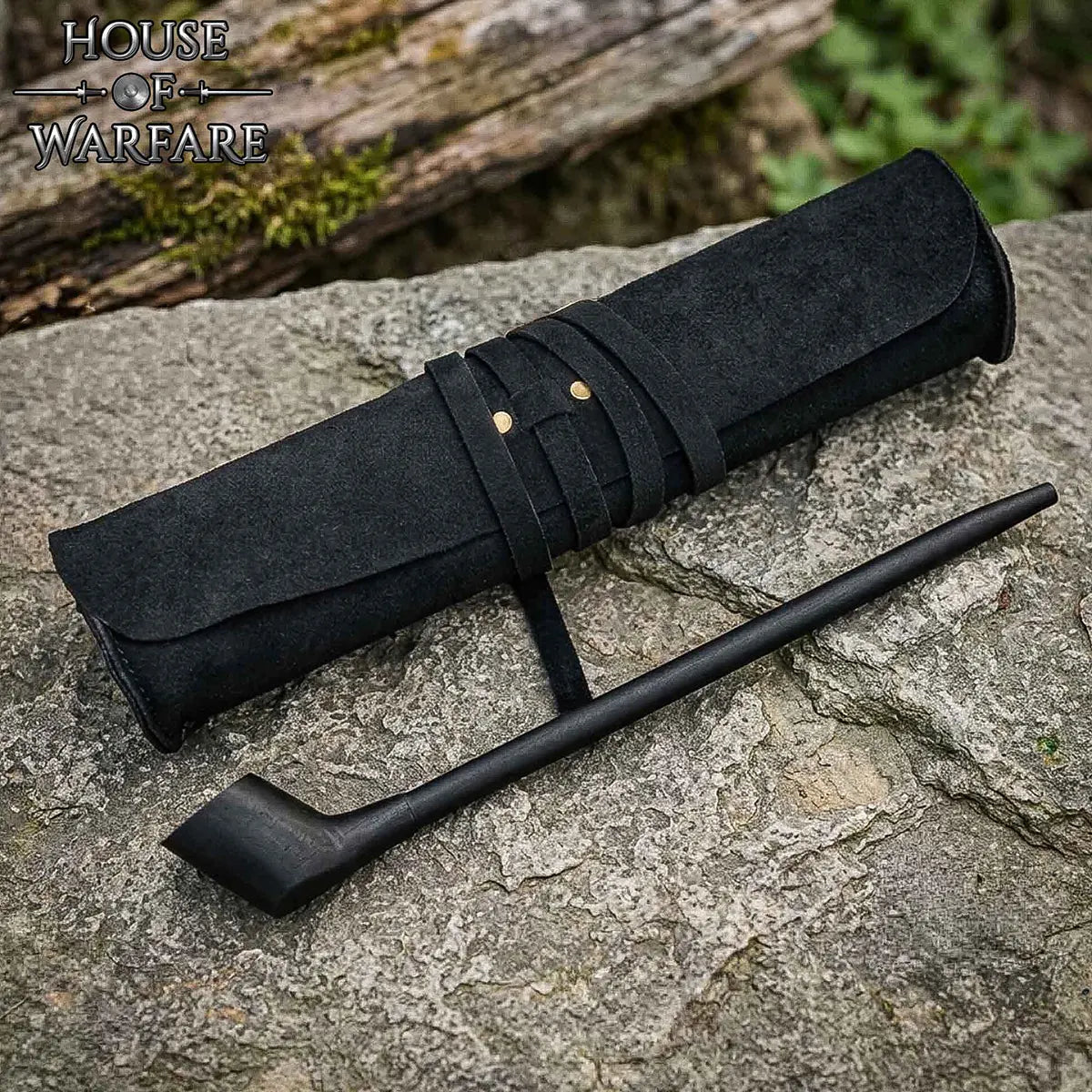 Pipa de fumar «Ranger del Norte» con bolsa de ante - imagen 4