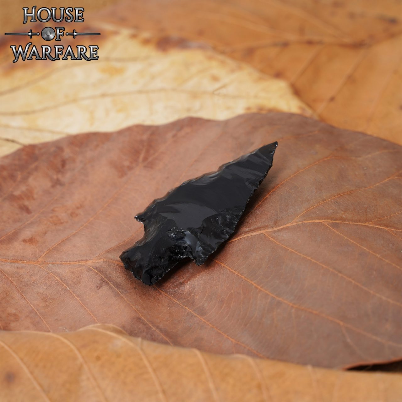 Punta de flecha prehistórica de obsidiana, 4,8 cm - imagen 11