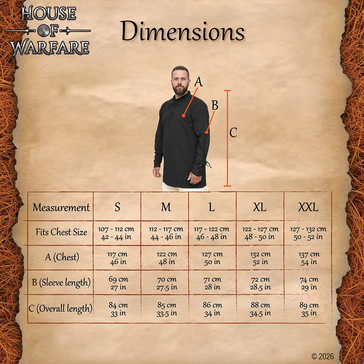 Camiseta medieval de fantasía - imagen 4