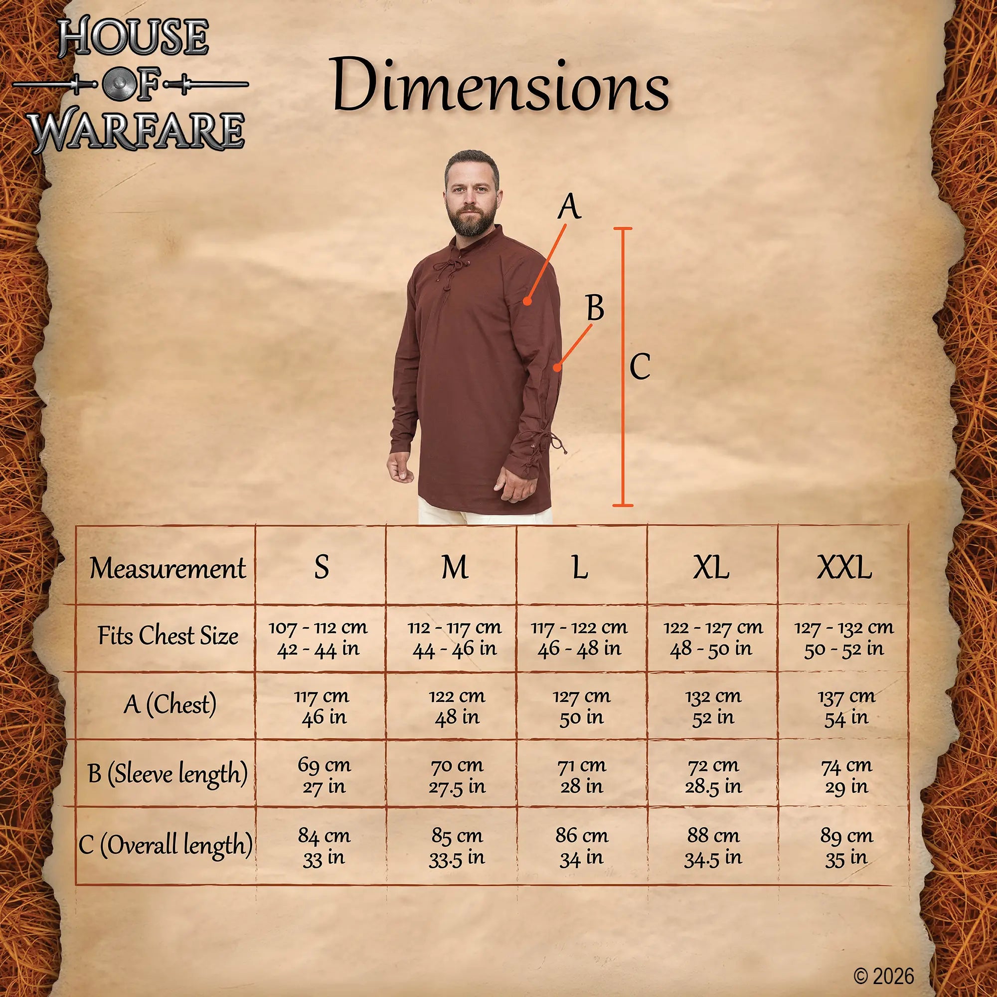 Camiseta medieval de fantasía - imagen 11