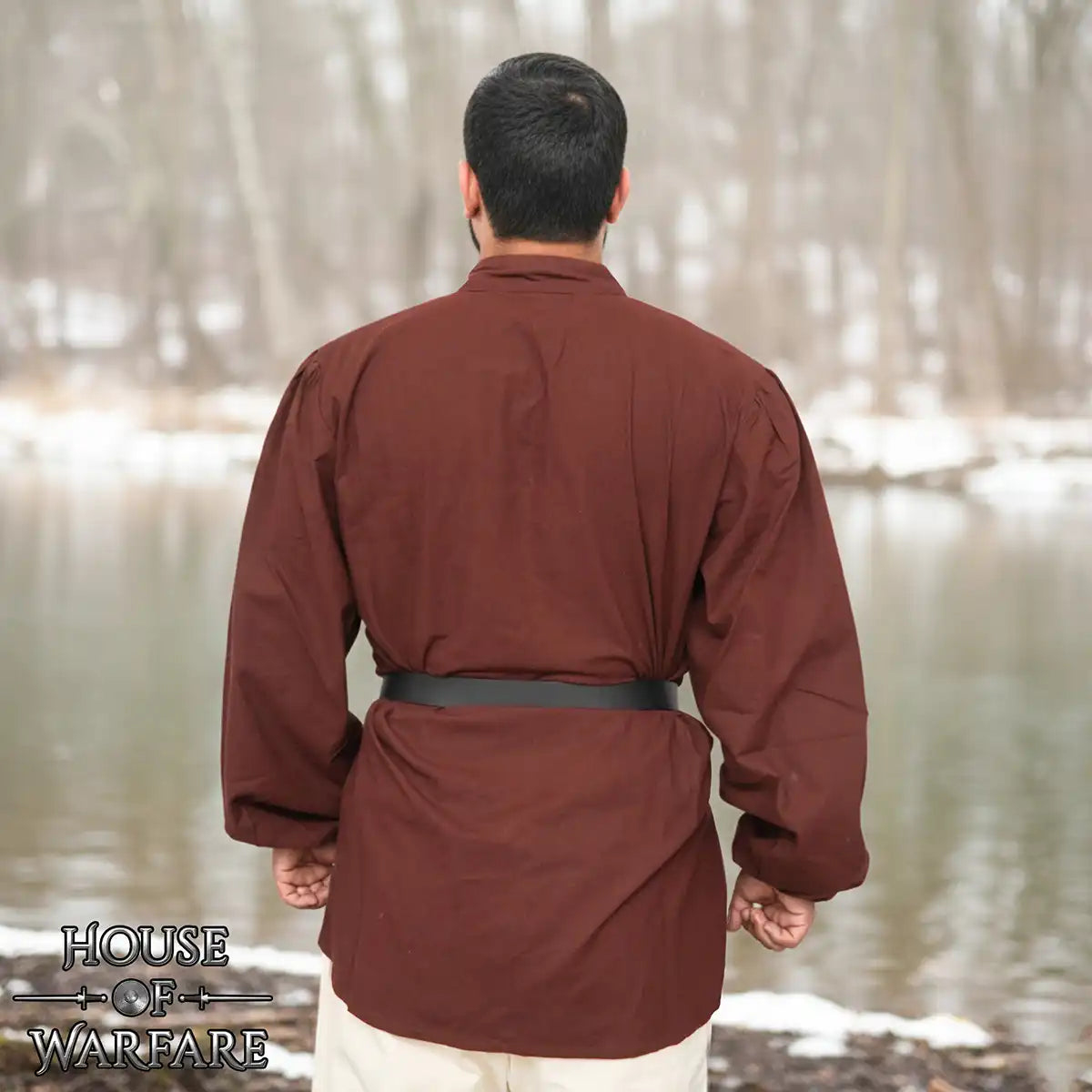 Camisa de algodón estilo medieval - imagen 14