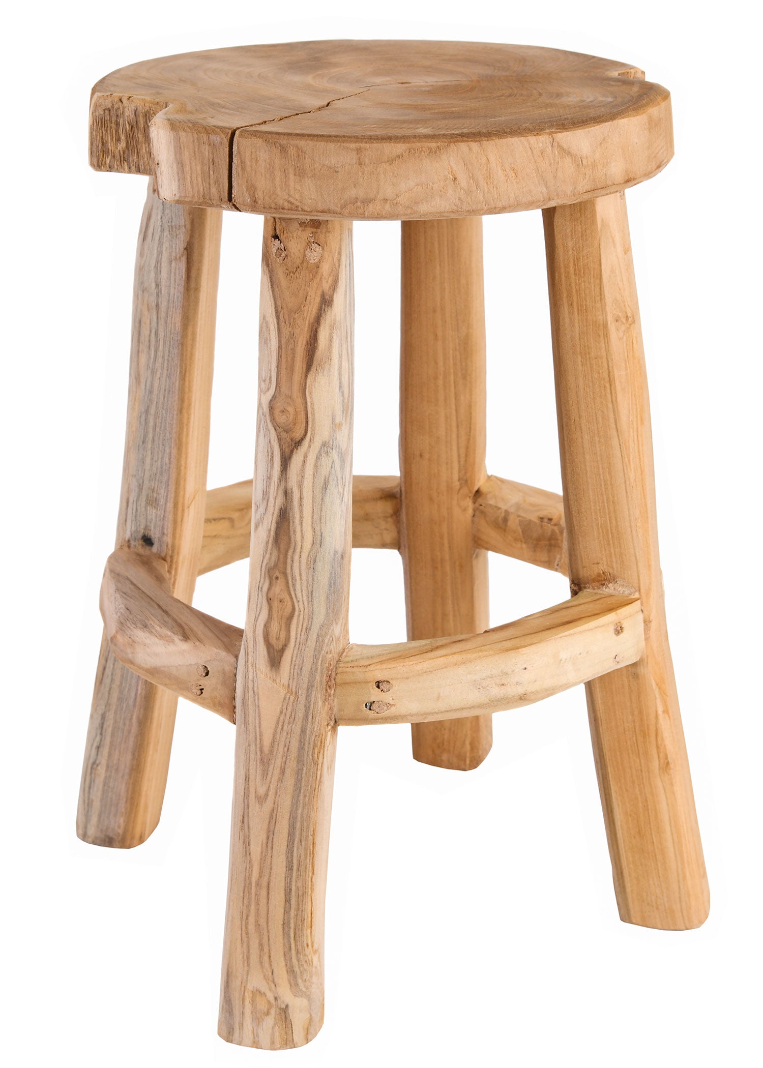 Imagen única de: Taburete De Madera De Aprox. 45 Cm De Altura.