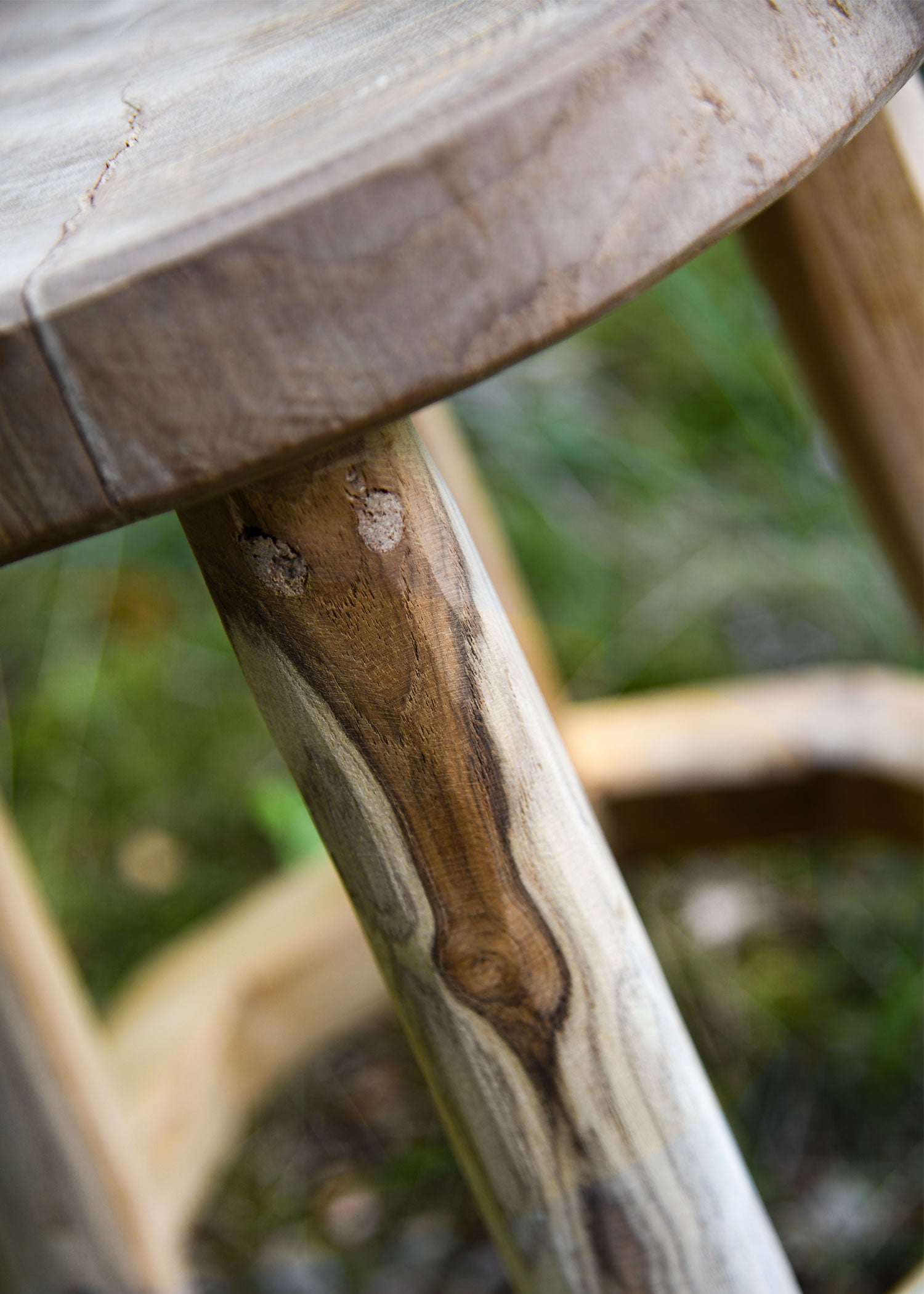 Imagen única de: Taburete De Madera De Aprox. 45 Cm De Altura.