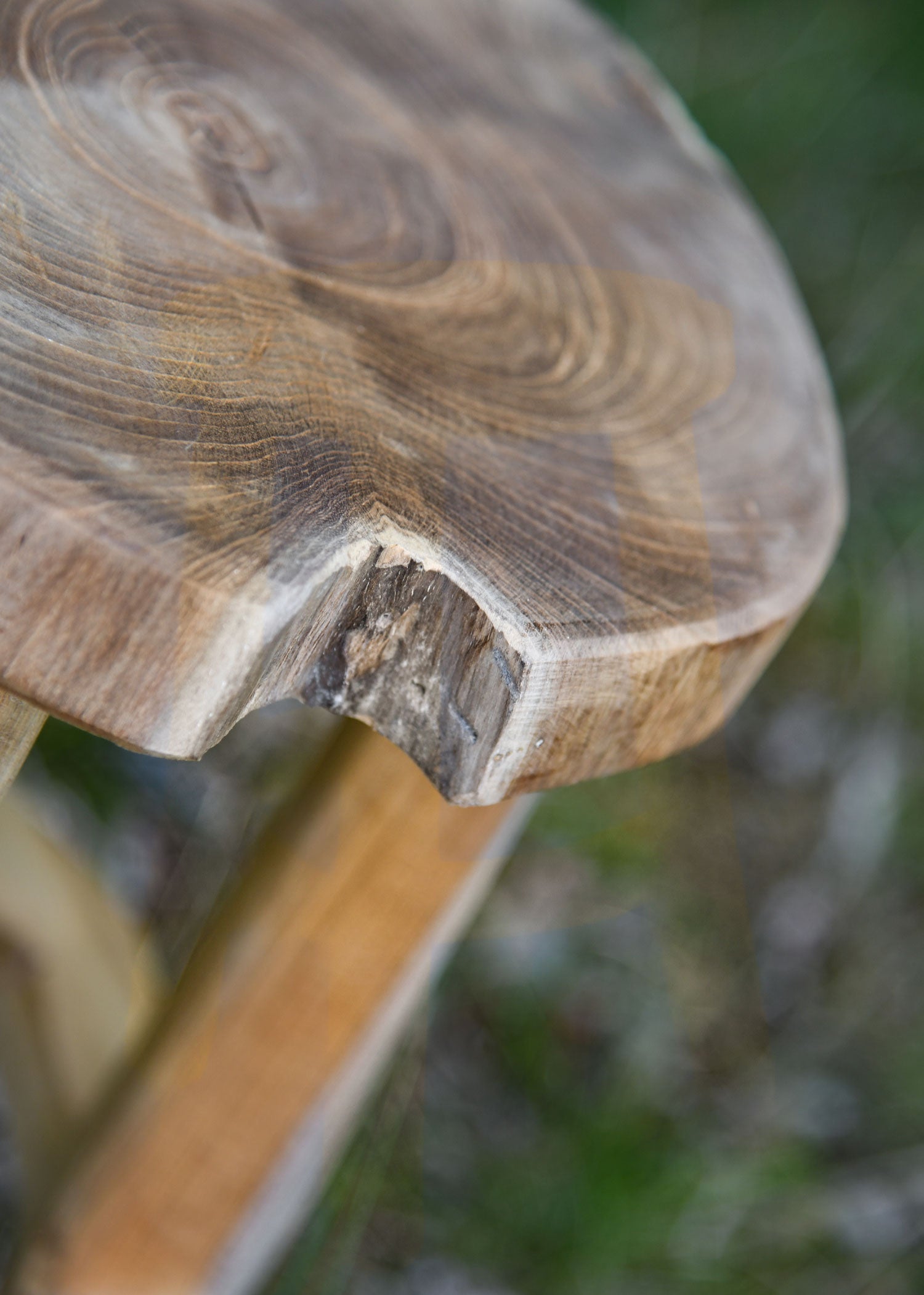 Imagen única de: Taburete De Madera De Aprox. 45 Cm De Altura.