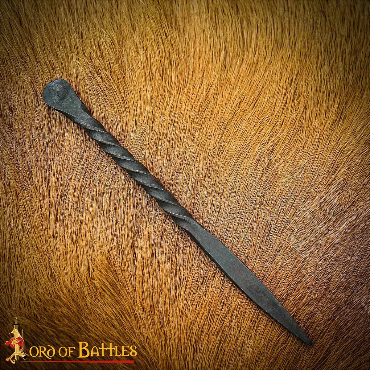 Cucharilla para oído de hierro forjado, de inspiración histórica - imagen 7