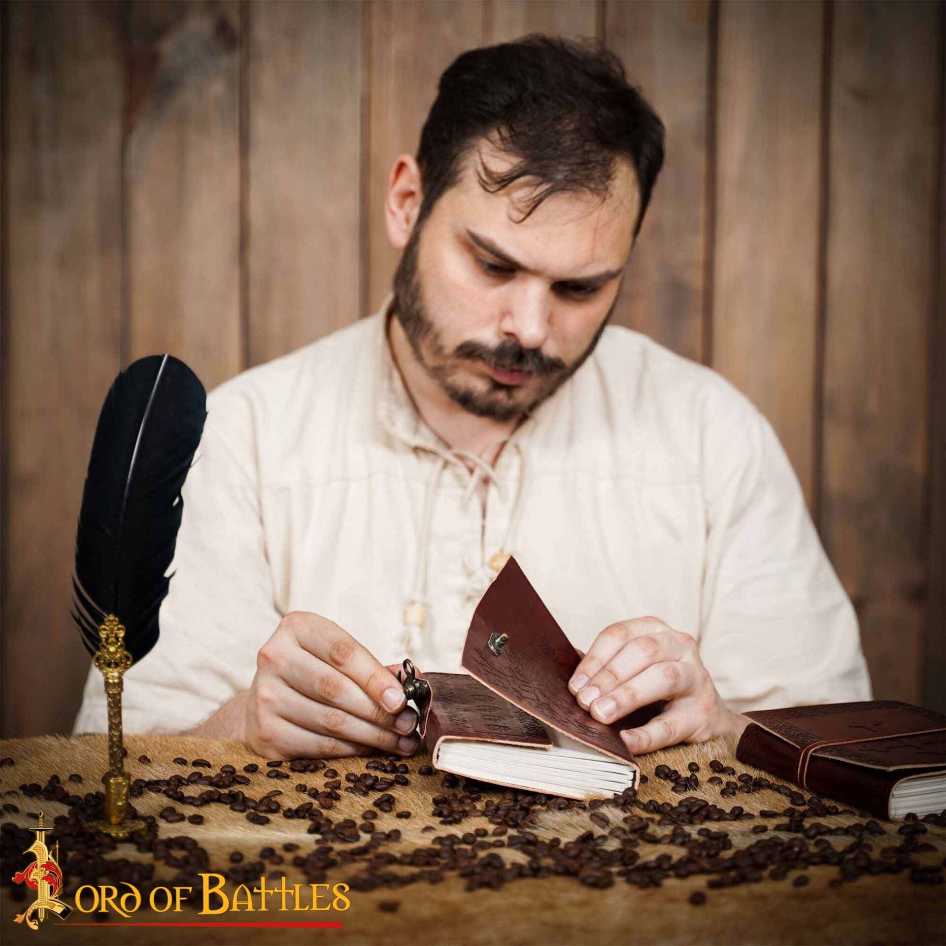 Imagen única de: Diario de Cuero "el Árbol de la Sabiduría" Diario de Cuero Vintage Hecho a Mano